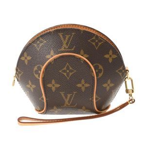 Louis Vuitton Monogram Mini Ellipse Brown Canvas Pouch